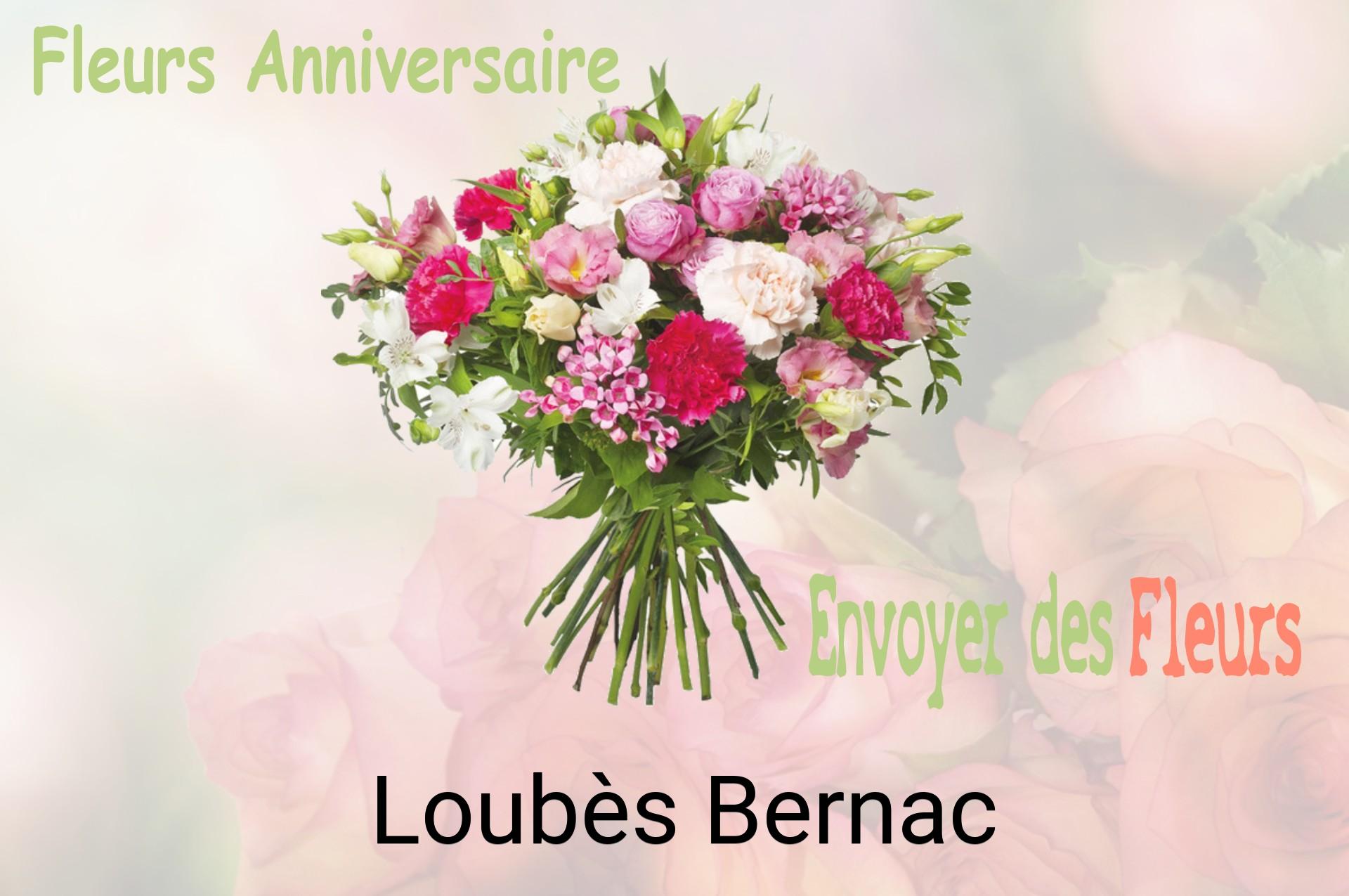 Bouquet de fleurs d’anniversaire livré à Loubès-Bernac
